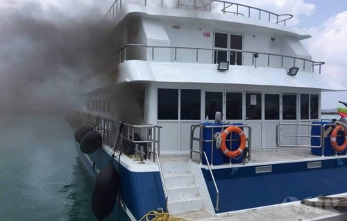 Fire on board Kulhudhuffushi Sea Queen