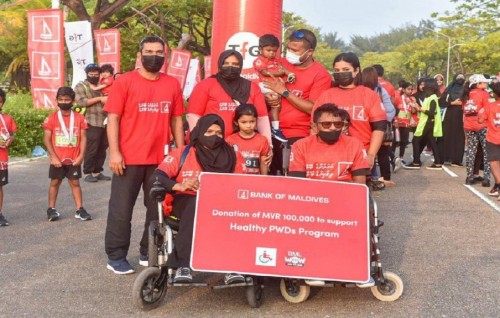 BML holds Wow Kidz Run, donates MVR100,000 to MAPD