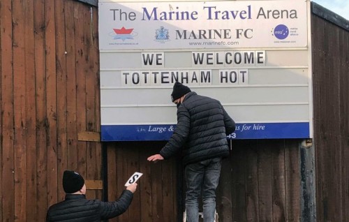 Tottenham aa dhekolhah nukuiyy 8 vana division ge  Marine dhandun fenunu thafaathu manzaru thakeh!