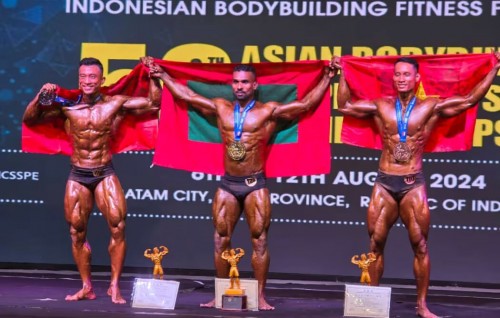 Ahsan ves Asia mubaaraathun ran medal hoadhaifi