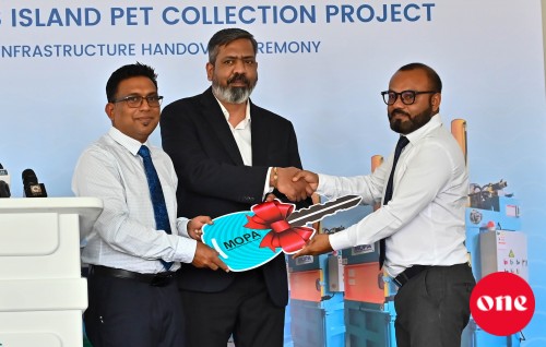 MOPA in WAMCO ah plastic recycle kuran beynunkuraa vaseelaiythakeh hadhiyaa koffi