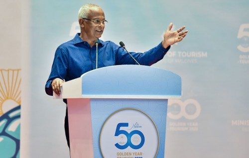 Dhuniyey ge fenvaruge tourism eh tha'aarafu kuree dhivehin, vazeefaa thakah dhivehin nereveyne:  Raees