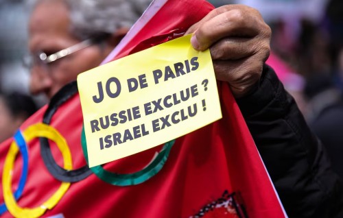 Olympics in Israel beyrukuran Palestine in anekkaaves govaalaifi