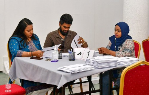 Dhaaimee voters list gai candidatunnaai mandhoobun soikuran hulhuvaalaifi 