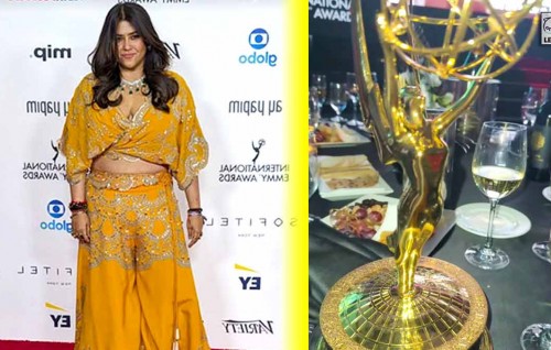 Ekta Kapoor ah Emmys Award libihjje