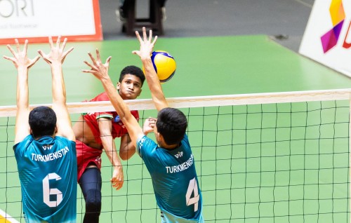 CAVA U20 tournament: Rajjeyn kulhunu furathama match gai 3 set in balivejje