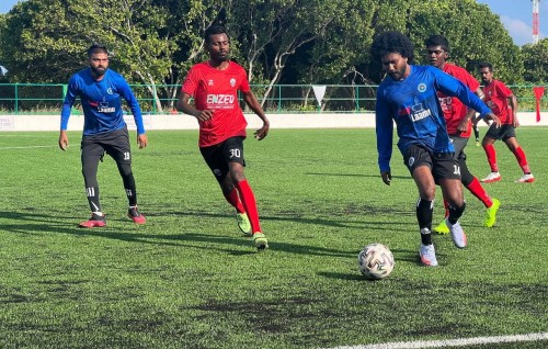 Gan football tournament: Police aai Maahinna ah ves point eh