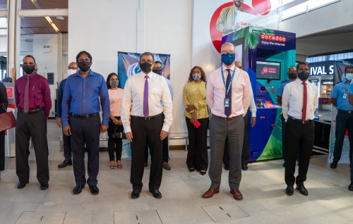 Ooredoo inn VIA gai Digital Kiosk eh bahattaifi