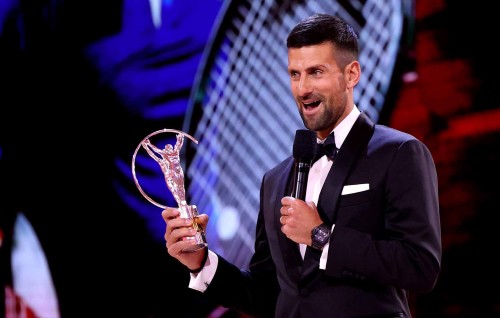 Laureus sports awards ge emme molhu athlete innah Djokovic aai Bonmati