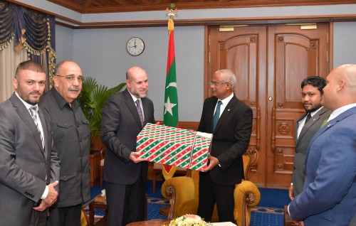 Maldivian people and Government will always stand behind the Palestinian people: President