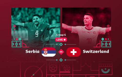 World Cup: Serbia - Switzerland