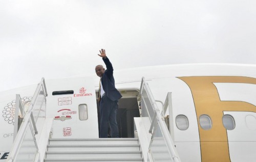 President departs to Glasgow to attend COP26