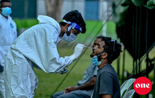 971 positive cases today, 45 from Male'