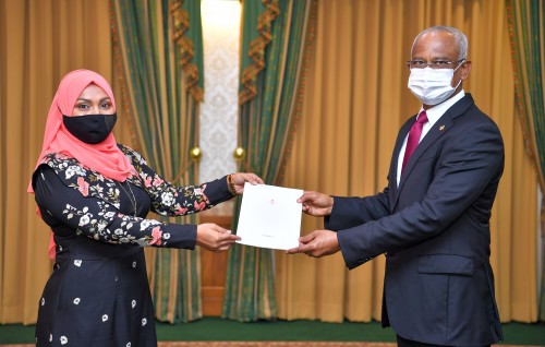 President appoints Shifla to Maldives Broadcasting Commission