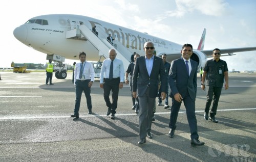 President Solih returns after attending OIC Summit