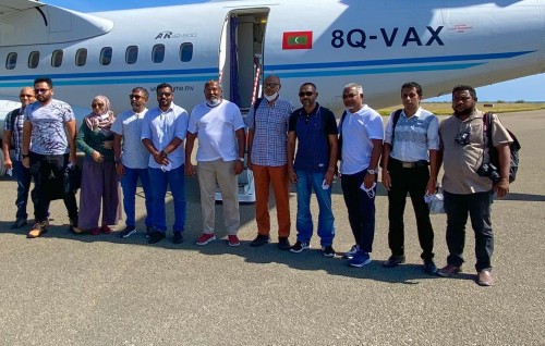 MDP ge candidate Raashid ge campaign ah Qasim, Komandoo dhaairaa ah vadaigenfi