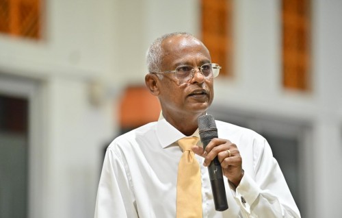 Huhdha nethi Raajjeyge kanduge sarahahdhah evves gaumakah vadhevigen nuvaane: Raees Solih