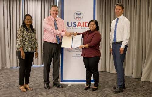 US AID in raajje ah 4 million rufiyaa ge hiley ehee