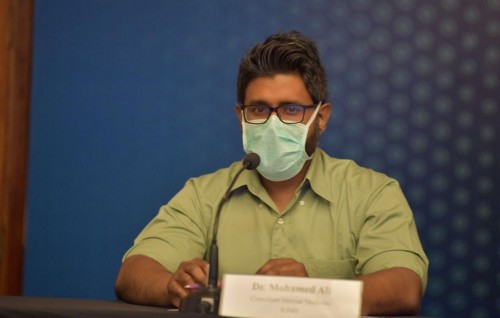 Raajjeygai miulhenee Covid ge aa strain eh, nurahkaa maa bodu: Dr. Mohamed Ali