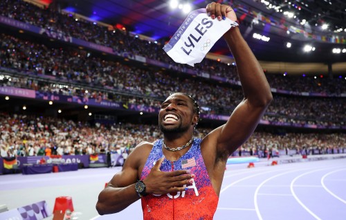 Lyles 100 meter ran medal hoadhee 0.0005 sikunthu ge faragakun