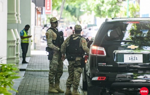 Man arrested for threatening to bomb President's Office