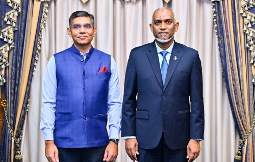 Muni Mahawar pays farewell call on President