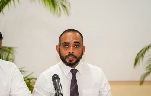 Youth Minister Ibrahim Waheed Isthiufaa dhevvaifi