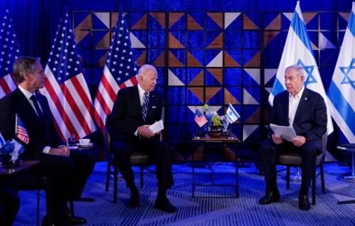 Hospital ah bon elhee ''aneh team'' in: Biden