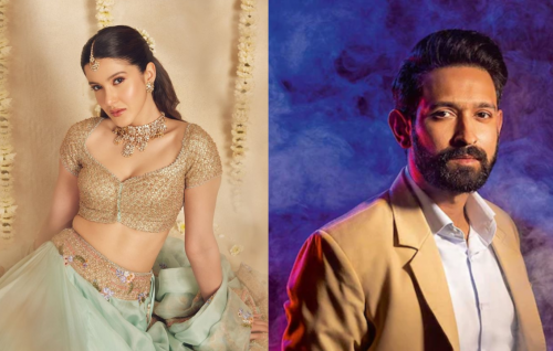 Vikrant adhi Shanaya “ Aankhon Ki Gustaakhiyan” shooting fashaifi