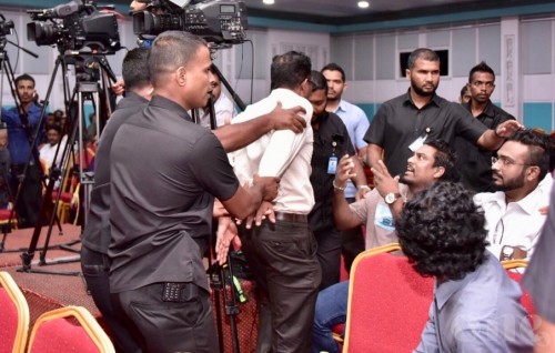 People escorted out of Judge Didi’s hearing after attempt to create unrest