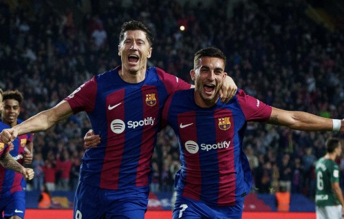 Lewandowski ge goal thakun Barca ah muhimmu molheh