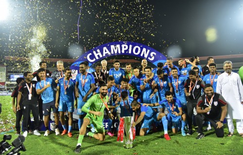 Intercontinental cup kaamiyaabukoh, Indian in SAFF ah thayyaaru vejje