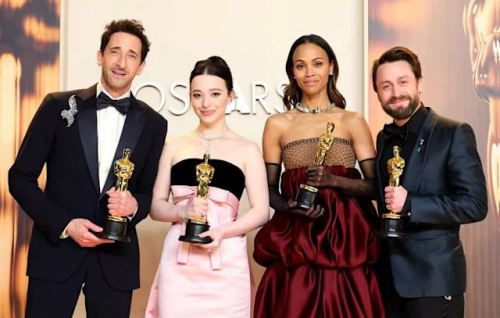 Anora sweeps Oscars with best picture, best director and best actress for Mikey Madison
