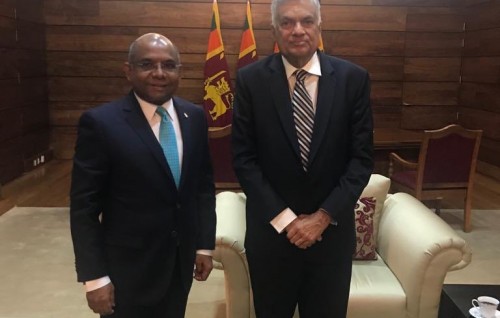 Foreign Minister meets Sri Lankan Prime Minister