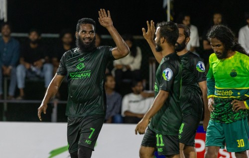Dhagandey ge hattrick in United Outreef ah 1 vana, Amigos ves quarter ah