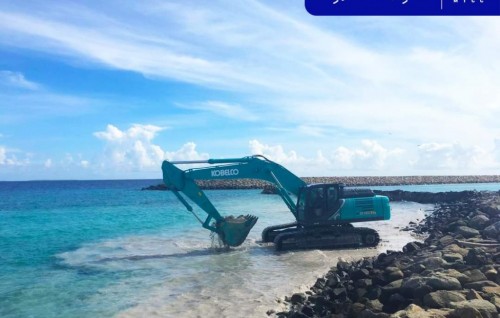 Manadhoo Harbor Channel Dredging and Breakwater Construction launched