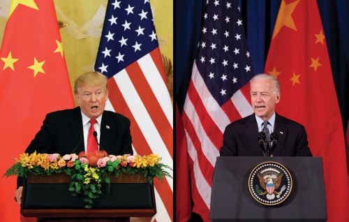 Biden huvaakuraa rasmiyyaathugai baiverieh nuvaanan: Trump