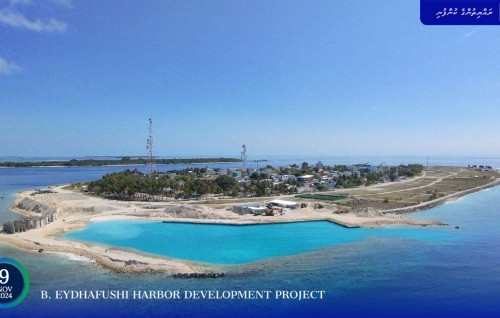 B Eydhafushi harbour expansion project nears completion: MTCC
