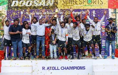 R. Atoll ge foarigadha final kaamiyaabukuree Inguraidhoo, F. Atoll ge champion akee Magoodhoo