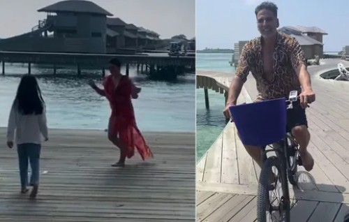 Akshay Kumar adhi Twinkle Khannaa Raajjey gai