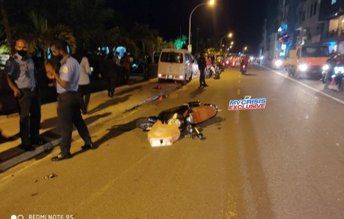 Male' gai nurahkaatheri accident higai ekakuge haalu serious