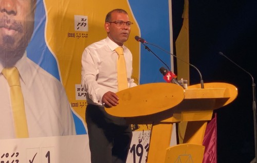 Yameen ge beynumakee India ge rayyithun aai dhivehin moonu kendey goiy hedhun: Nasheed