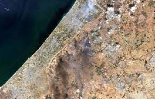 Palestine ge haalathu fenna photo eh ISS ge astronaut in dhakkaalaifi