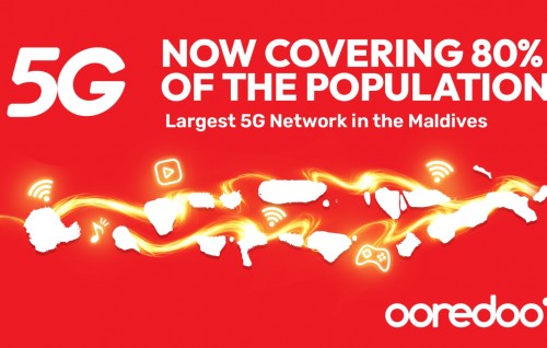 Ooredoo ge 5G aabaadheege 80 percent ah fulhaakoffi