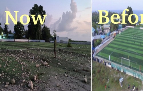 Kurendhoo rayyithun hedhi raahjjeyge enme reethi football dhandu, udha arai hindhukolhehgge thereygai halaaku!
