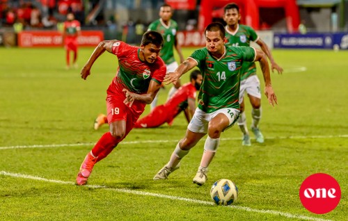 Raajje in Bangladesh aa dhekolhah ekuverikamuge 2 match kulhenee