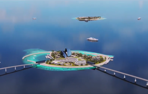 Funadhoo bainal aguvaamee financial center akah badhalu kuranee