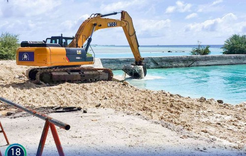 MTCC begins work on Gdh. Kaadehdhoo Harbor Reconstruction Project