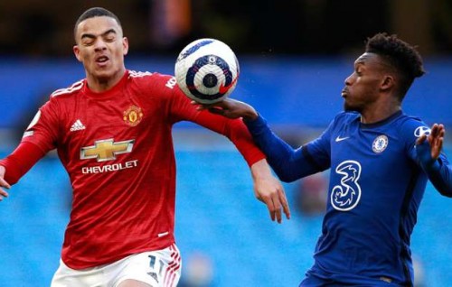 United aai Chelsea hama hama, Solkjaer ge shakuvaa referee ah