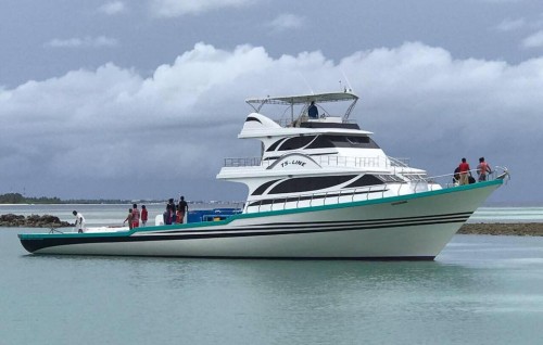 Eh dhuvahun 57 tonne mass baanaigen TS line inn raahjjeyge aa record eh, eh dhuvahun 1 Million MVR